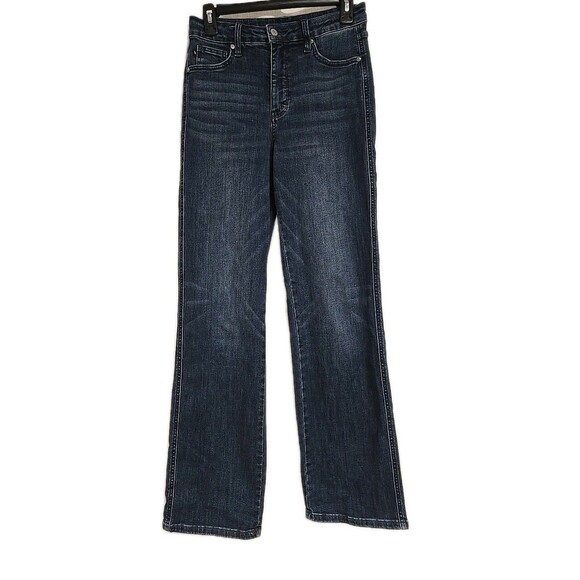 Judy Blue Denim - Judy Blue Straight Fit Mid Rise Jeans Blue Style JB88861 DK Women’s Sz 5/27 32"